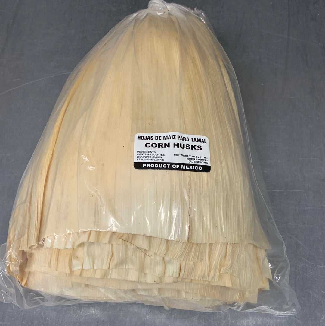 Corn Husk / Hojas de Maiz