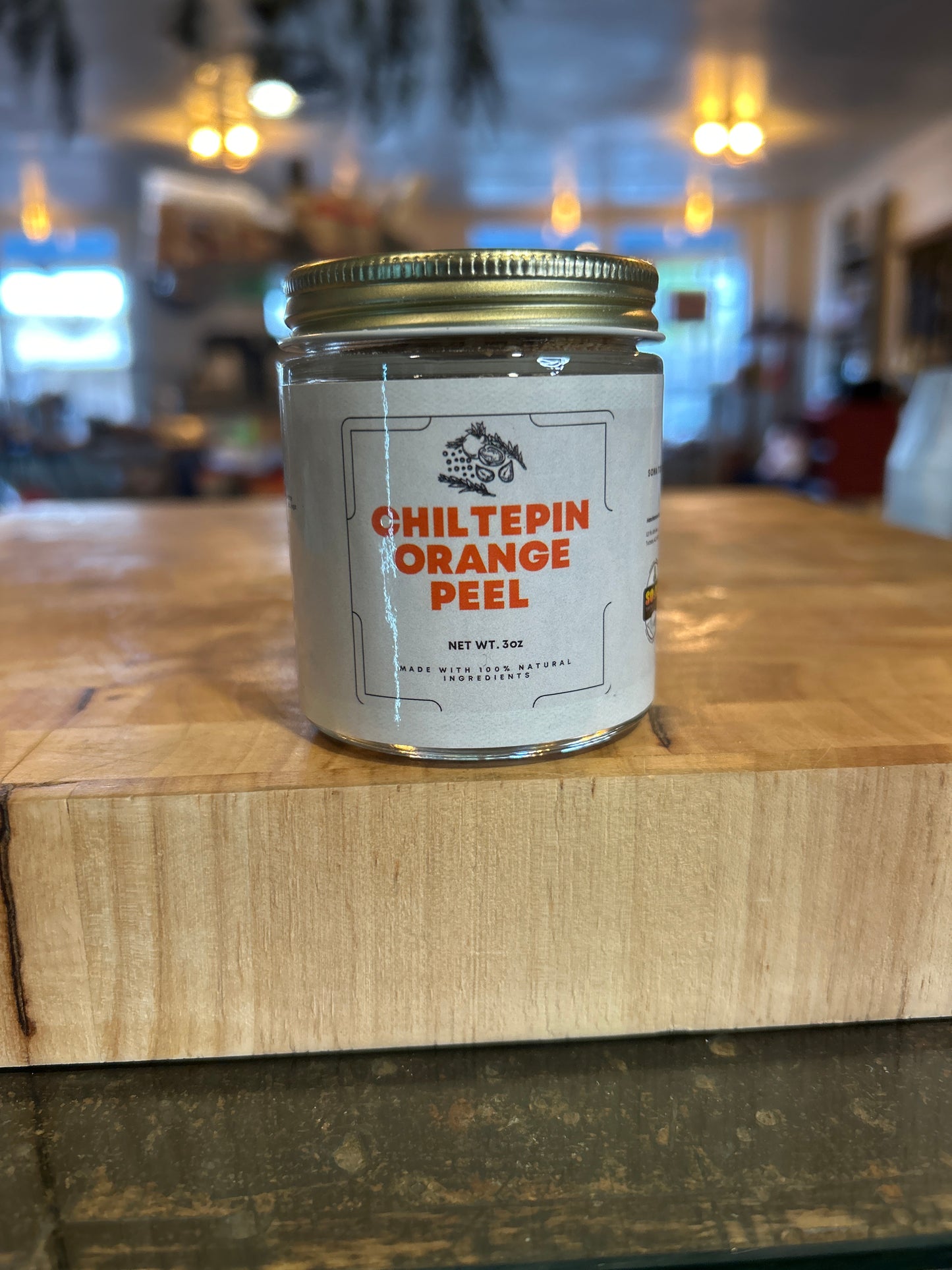 Orange peel & Chiltepin Rub